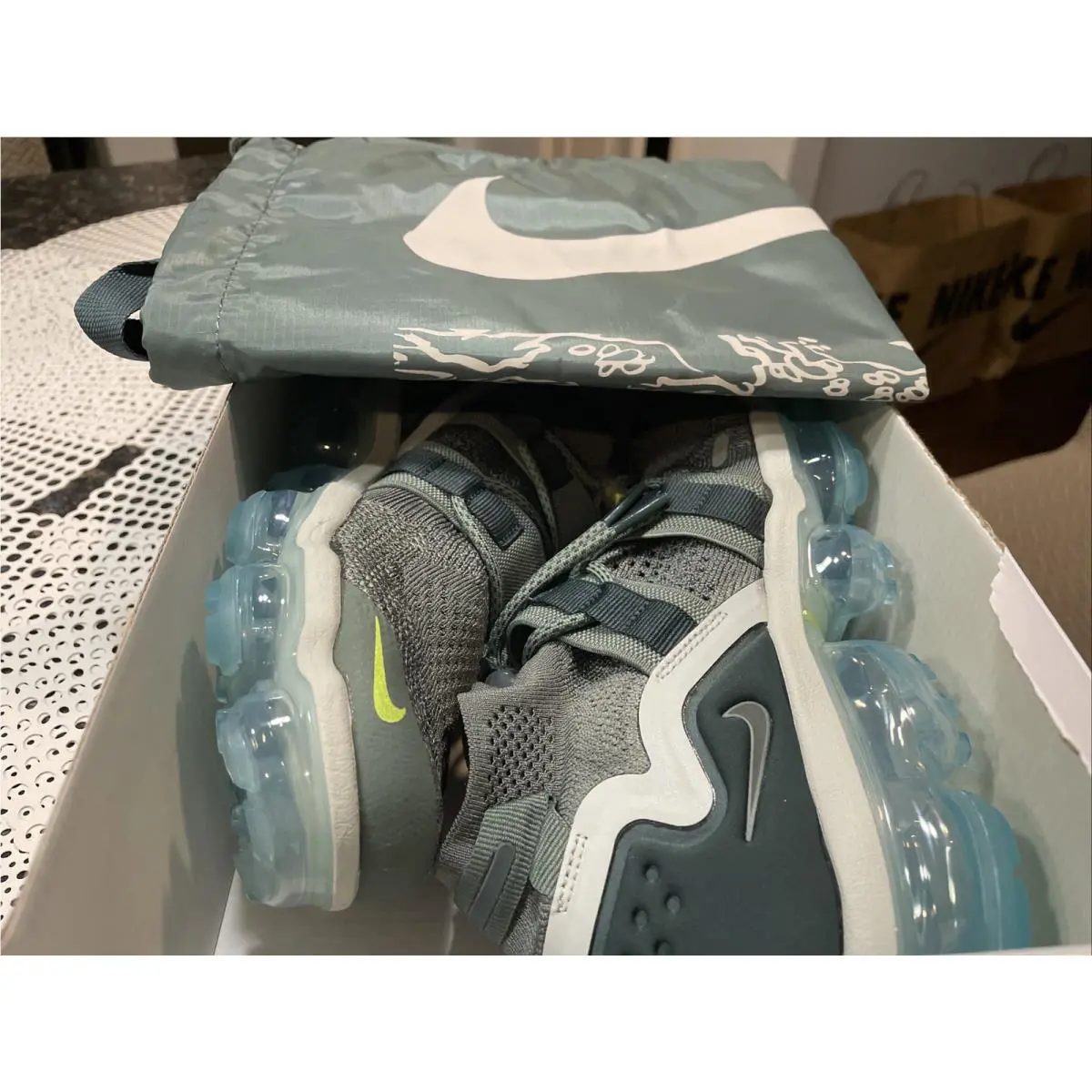 Nike shoes - Nike Air Vapormax Utility - Air Vapormax Utility - AH6834-300 - Green 9