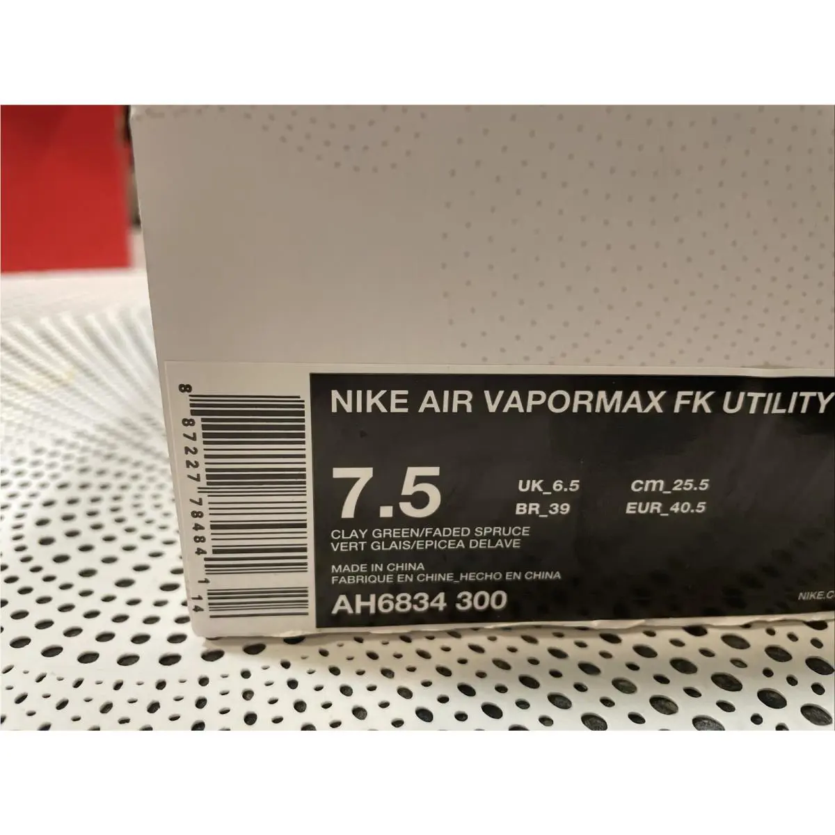 Nike shoes - Nike Air Vapormax Utility - Air Vapormax Utility - AH6834-300 - Green 10