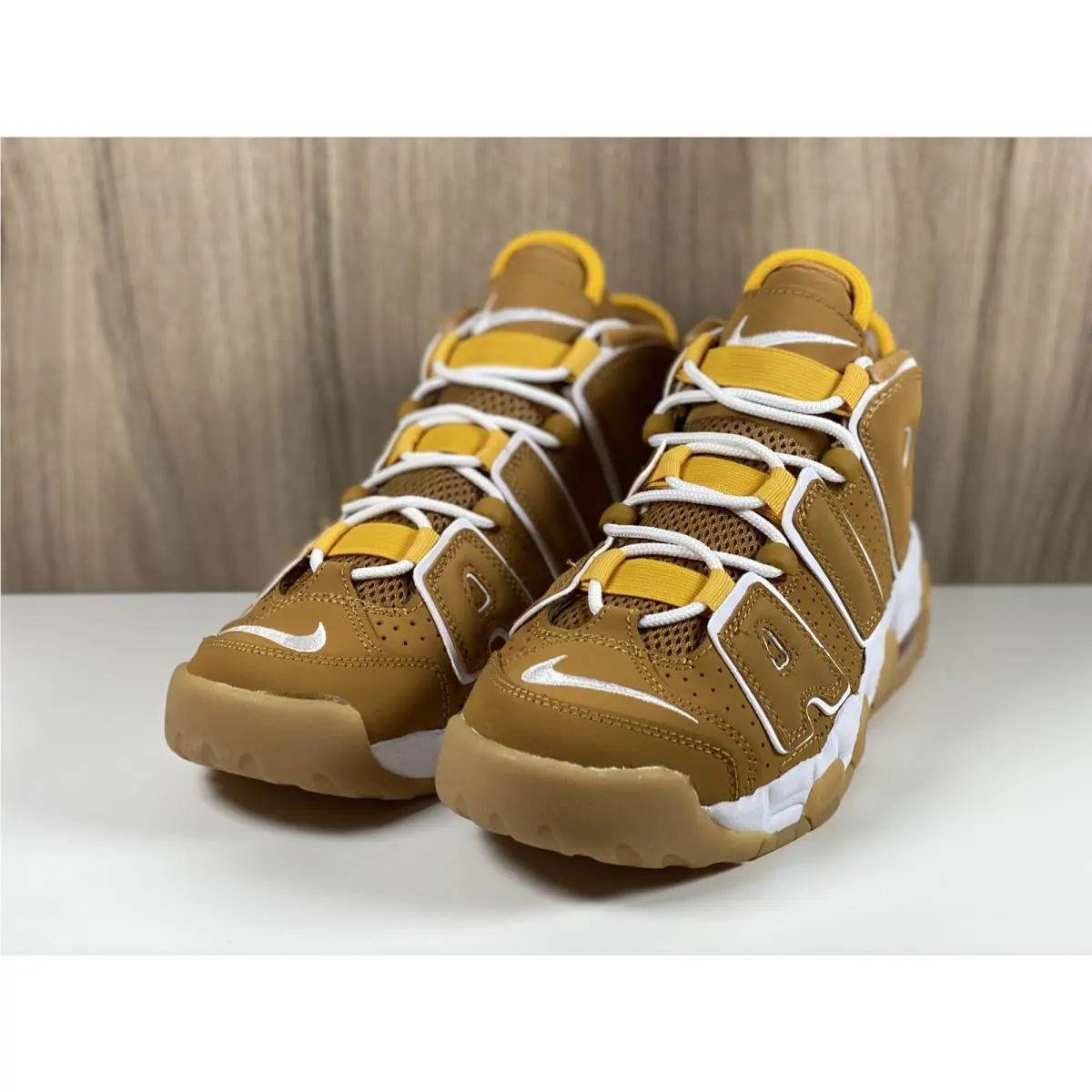 Nike shoes - Nike Air More Uptempo - Air More Uptempo - DQ4713-700 - Wheat 1