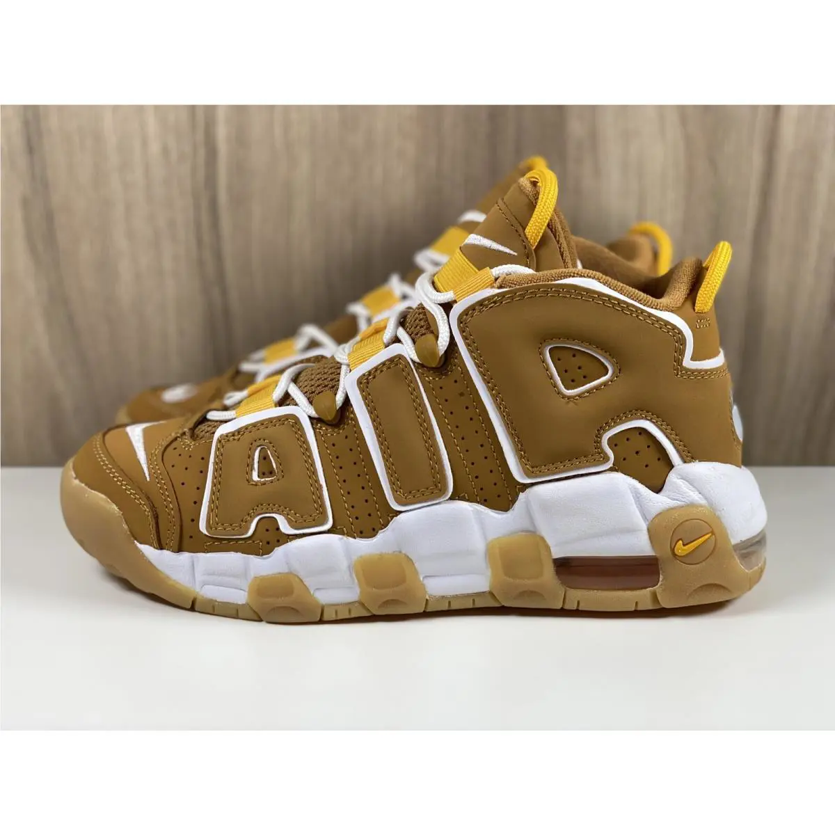 Nike shoes - Nike Air More Uptempo - Air More Uptempo - DQ4713-700 - Wheat 2