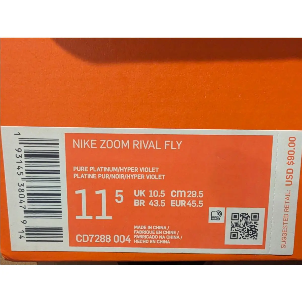 Nike shoes - Nike Space Hippie - Space Hippie - Pure platinum/Hyper violet 4