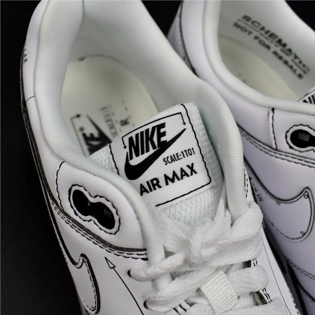 Nike shoes - Nike Air Max 1 - Air Max - CJ4286-100 - White 9