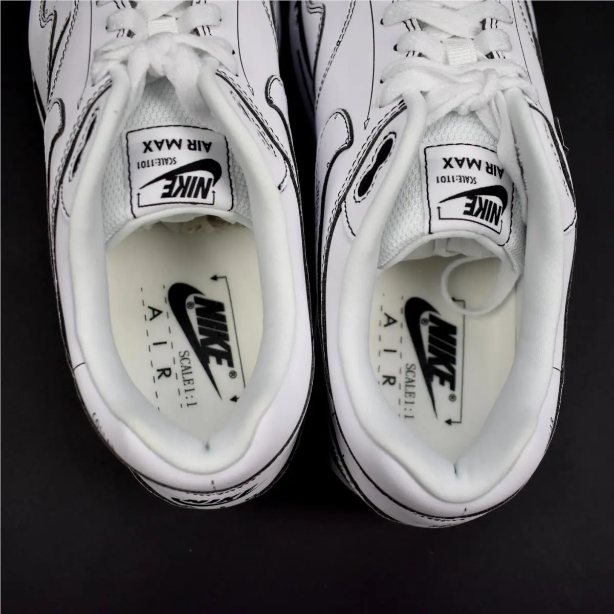 Nike shoes - Nike Air Max 1 - Air Max - CJ4286-100 - White 10