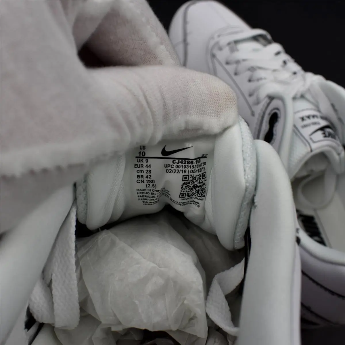 Nike shoes - Nike Air Max 1 - Air Max - CJ4286-100 - White 11