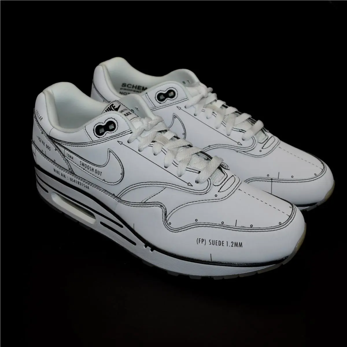 Nike shoes - Nike Air Max 1 - Air Max - CJ4286-100 - White 0