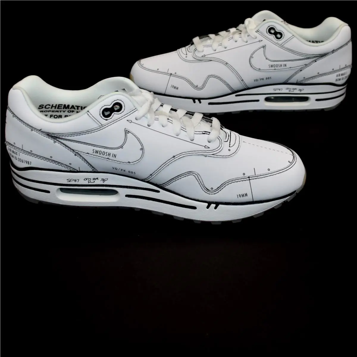 Nike shoes - Nike Air Max 1 - Air Max - CJ4286-100 - White 2