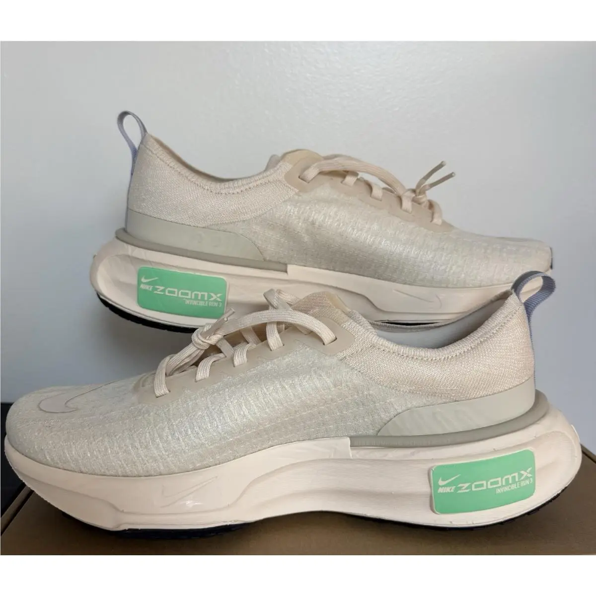 Nike Zoom X Invincible Run FK 3 LT Cream/lt Orewood Brn DR2615 200 M-9.5 /W-11