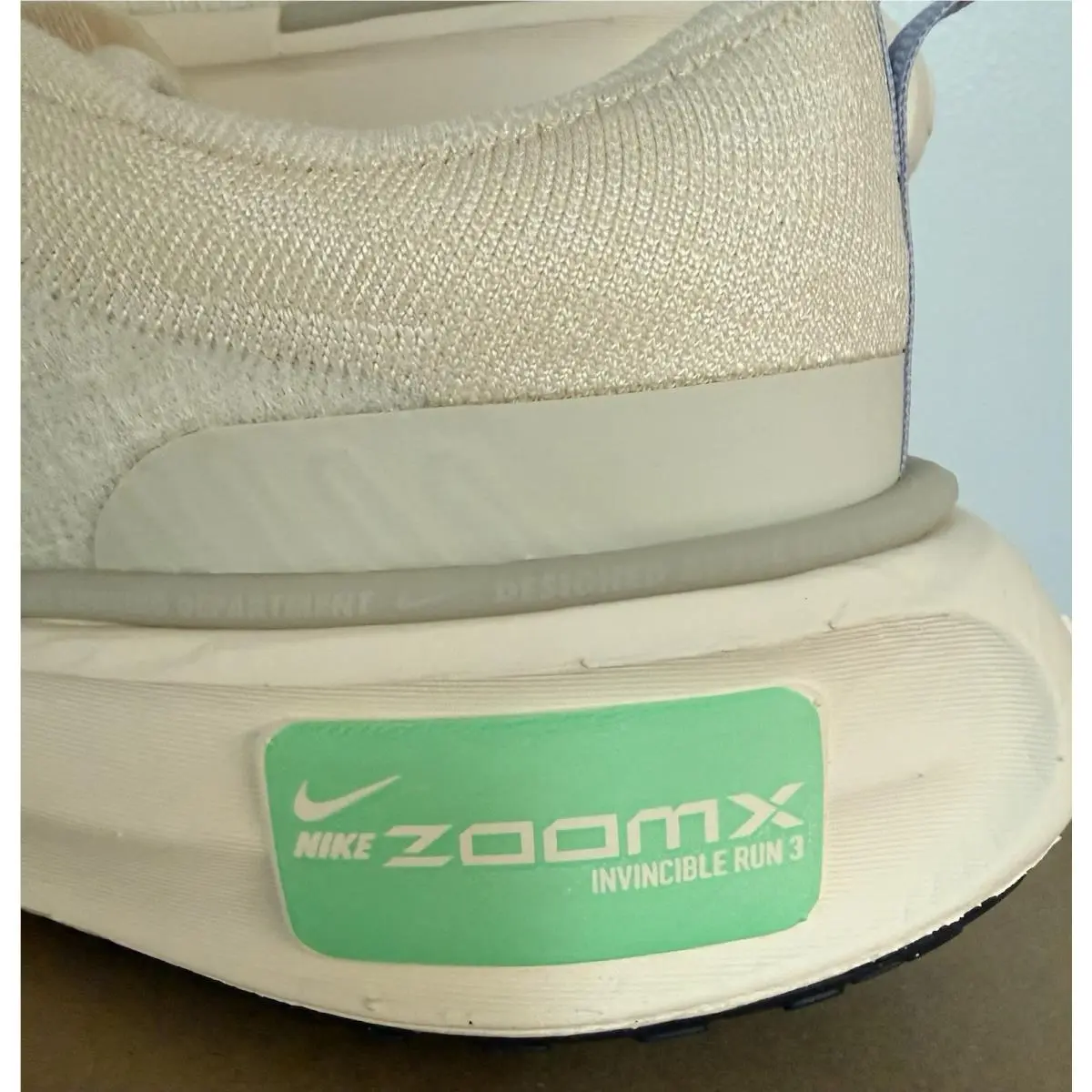 Nike shoes - Nike ZoomX Invincible Run FK 3 - DR2615-200 - Light Cream (UPC: 0196604433914) 5