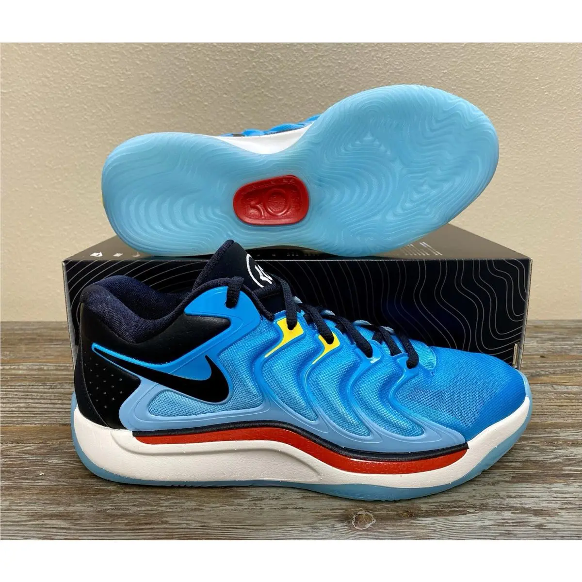 Nike shoes - Nike KD17 N7 - HJ9090-488 - Blue 2