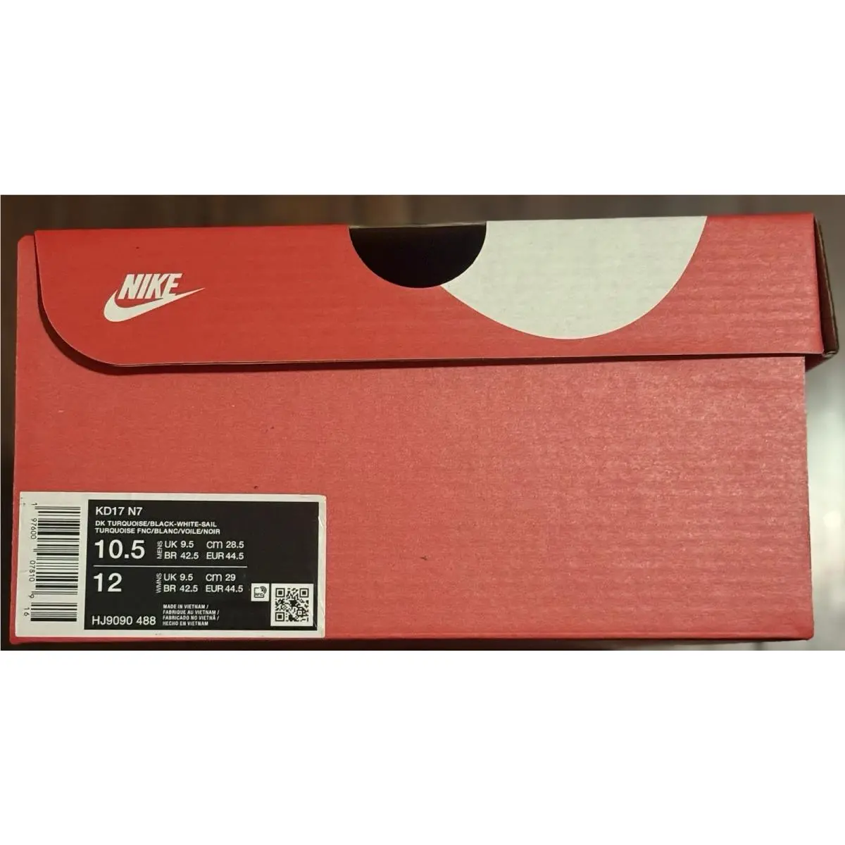 Nike shoes - Nike KD 17 - HJ9090-488 - White 5