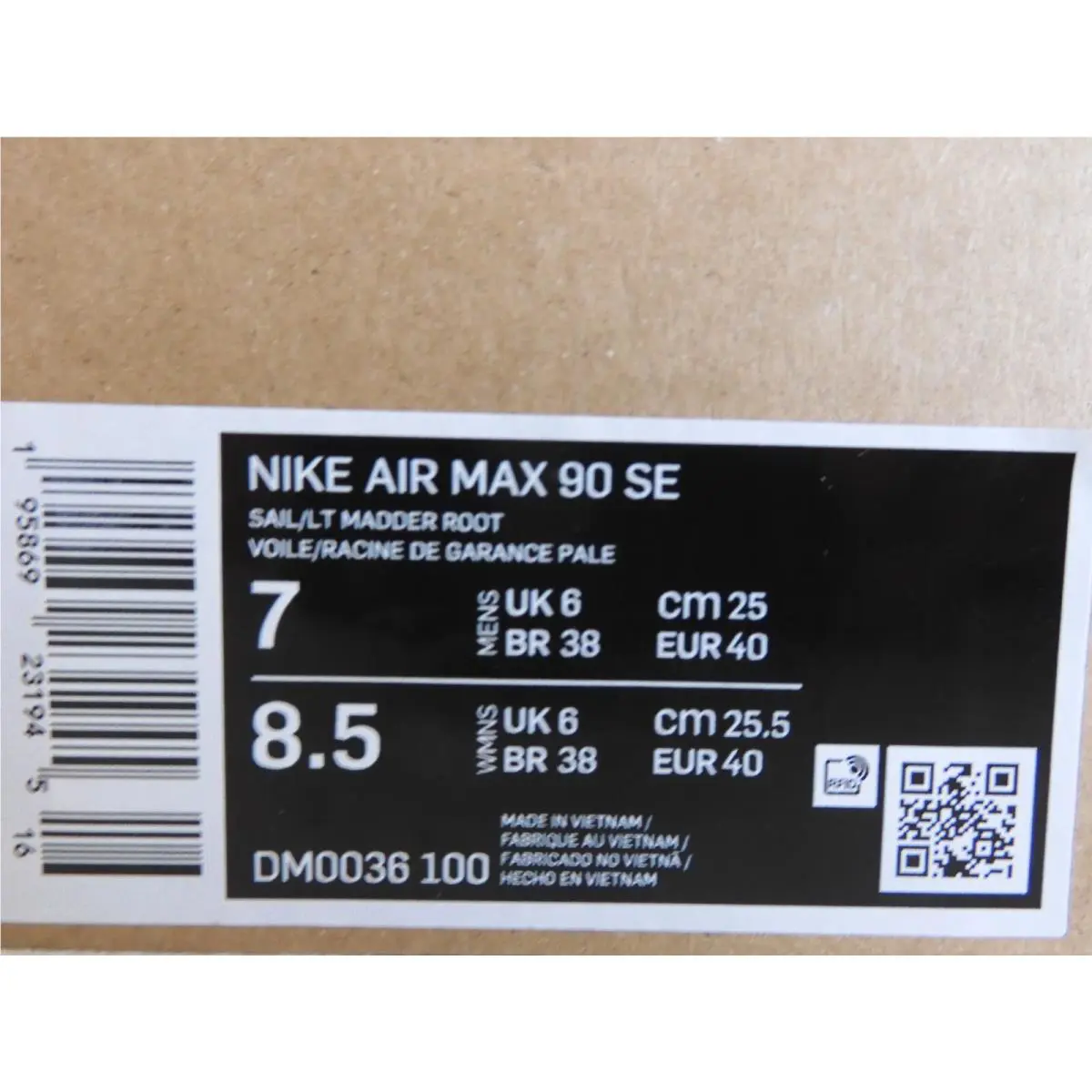 Nike shoes - Nike Air Max 90 SE - DM0036-100 - Brown (UPC: 195869232058) 3