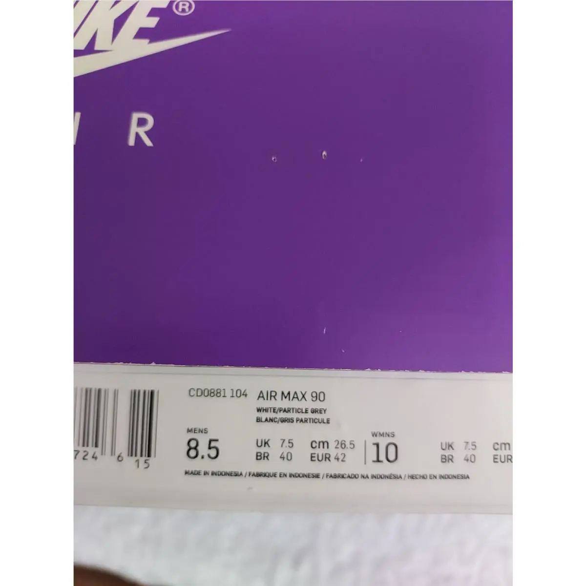 Nike shoes - Nike Air Max 90 - Air Max - Purple 13