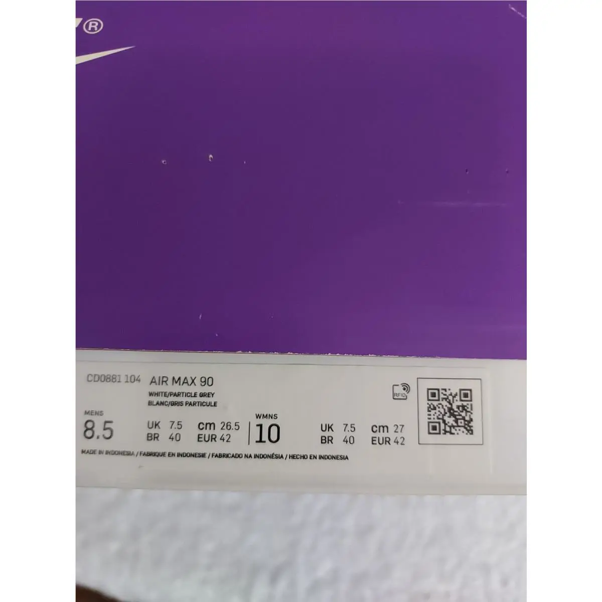 Nike shoes - Nike Air Max 90 - Air Max - Purple 14