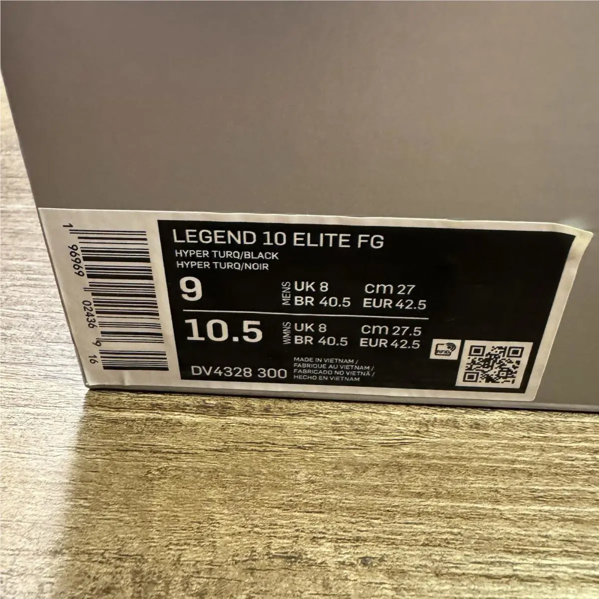 Nike shoes - Nike Legend 10 Elite FG - DV4328-300 - Hyper Turquoise (UPC: 196969024352) 0