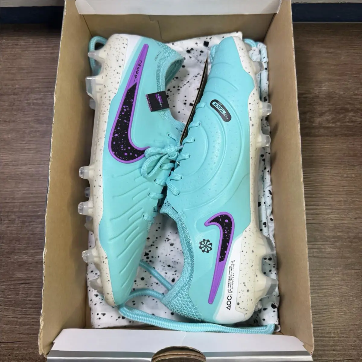 Nike shoes - Nike Legend 10 Elite FG - DV4328-300 - Hyper Turquoise (UPC: 196969024352) 1