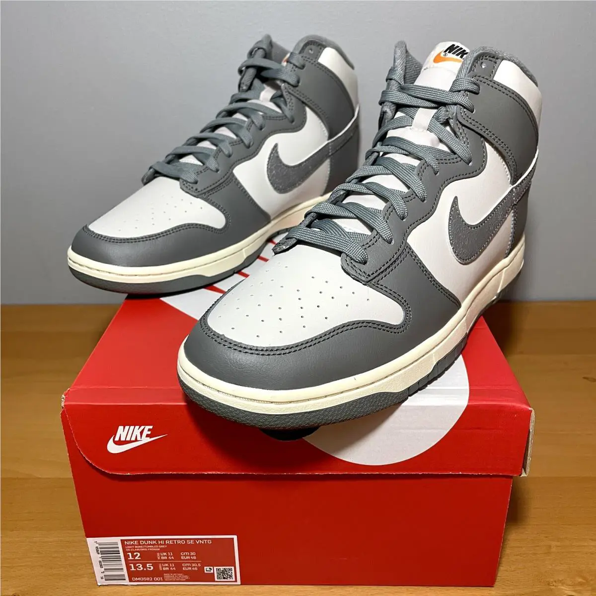 Nike shoes - Nike Dunk High - Dunk High - DM0582-001 - Gray 0