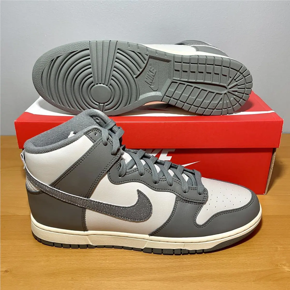 Nike shoes - Nike Dunk High - Dunk High - DM0582-001 - Gray 1