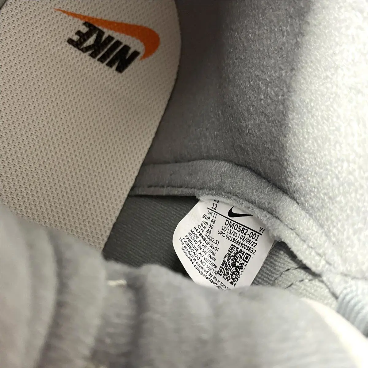 Nike shoes - Nike Dunk High - Dunk High - DM0582-001 - Gray 2