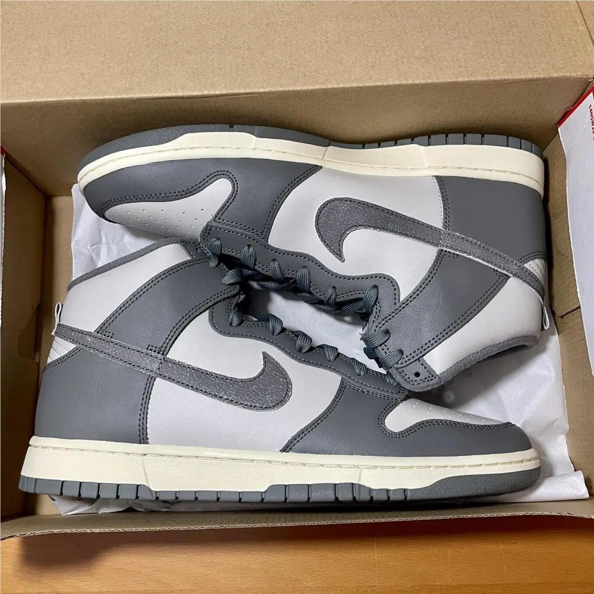 Nike shoes - Nike Dunk High - Dunk High - DM0582-001 - Gray 3