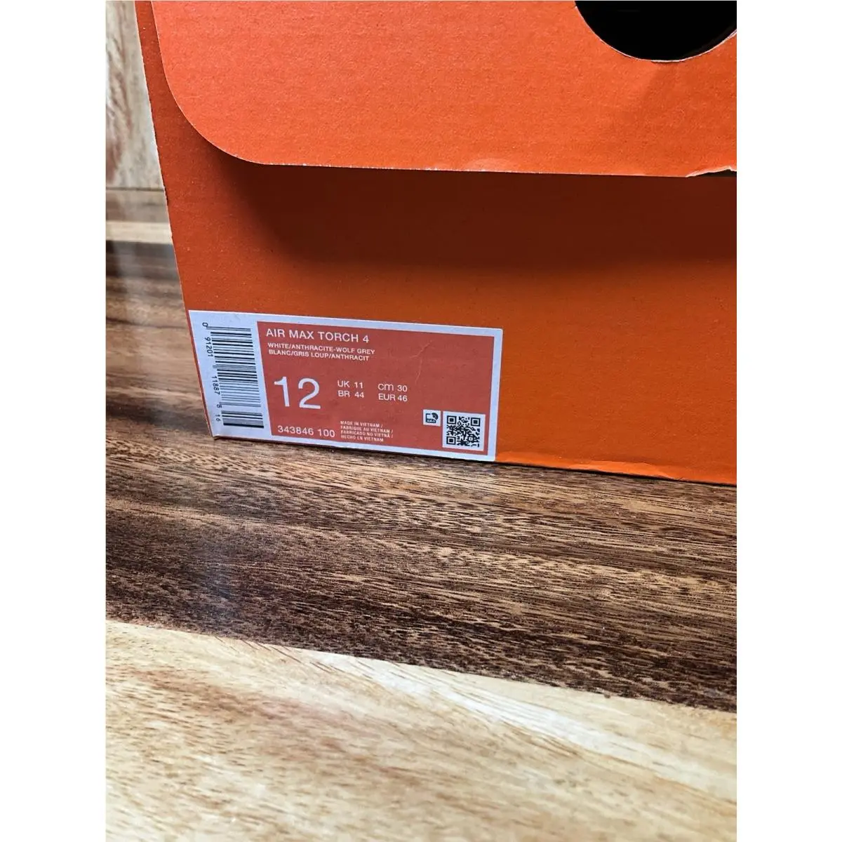 Nike shoes - Nike Air Max Torch 4 - 343846-100 - White 8