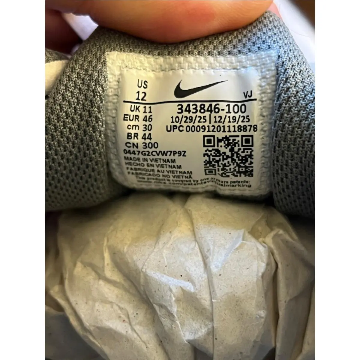 Nike shoes - Nike Air Max Torch 4 - 343846-100 - White 11