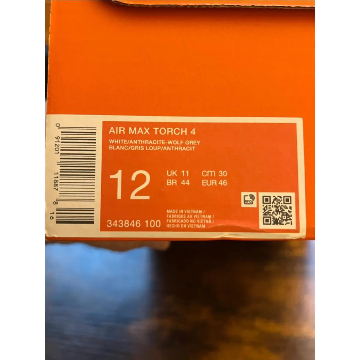 Nike shoes - Nike Air Max Torch 4 - 343846-100 - White 13