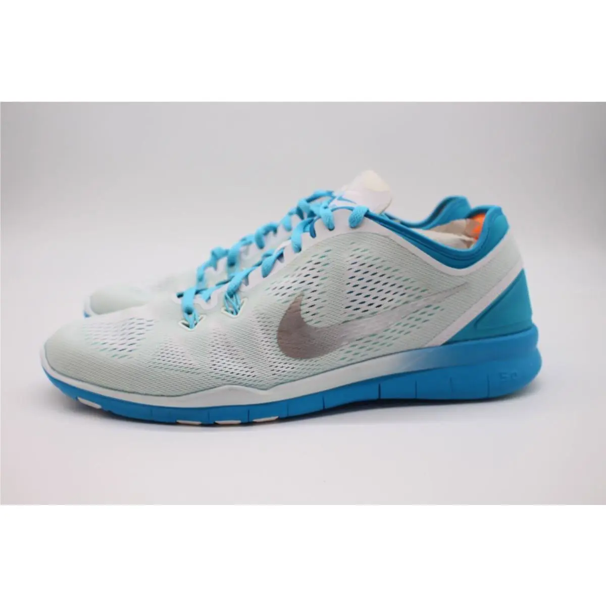 Nike shoes - Nike Free 5.0 Tr Fit 5 - 704674-102 - White / Blue Lagoon / Clearwater 2
