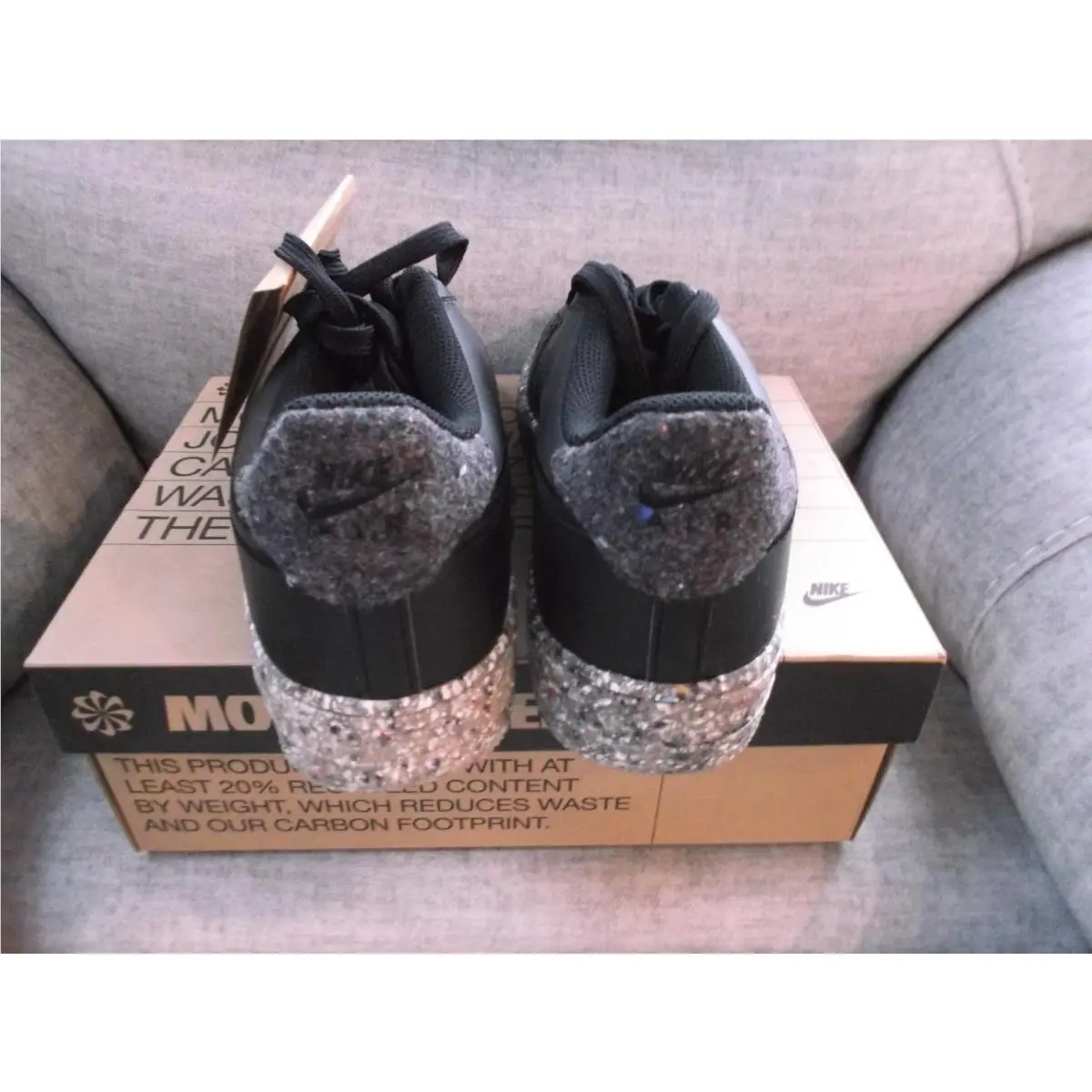 Nike shoes - Nike Air Force 1 - Air Force - DB2813-001 - Black (UPC: 194953282566) 4