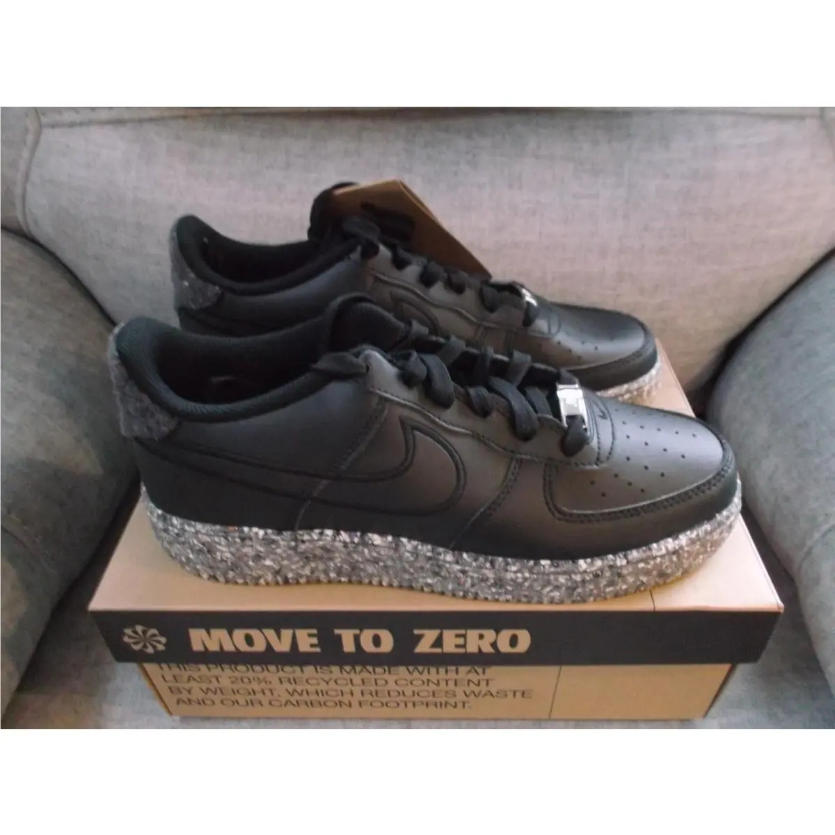 Nike shoes - Nike Air Force 1 - Air Force - DB2813-001 - Black (UPC: 194953282566) 1