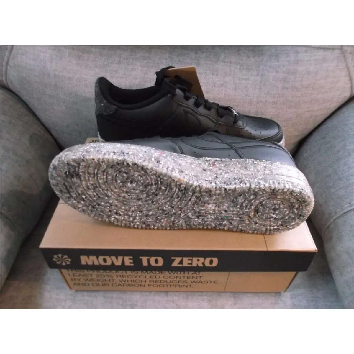 Nike shoes - Nike Air Force 1 - Air Force - DB2813-001 - Black (UPC: 194953282566) 2