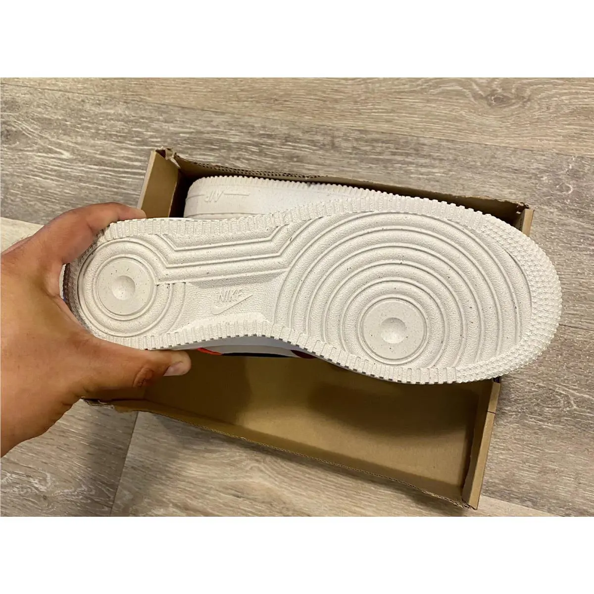 Nike shoes - Nike Air Force 1 - Air Force - DH0775-200 - Rattan-Pecan-White (UPC: 195243800231) 9