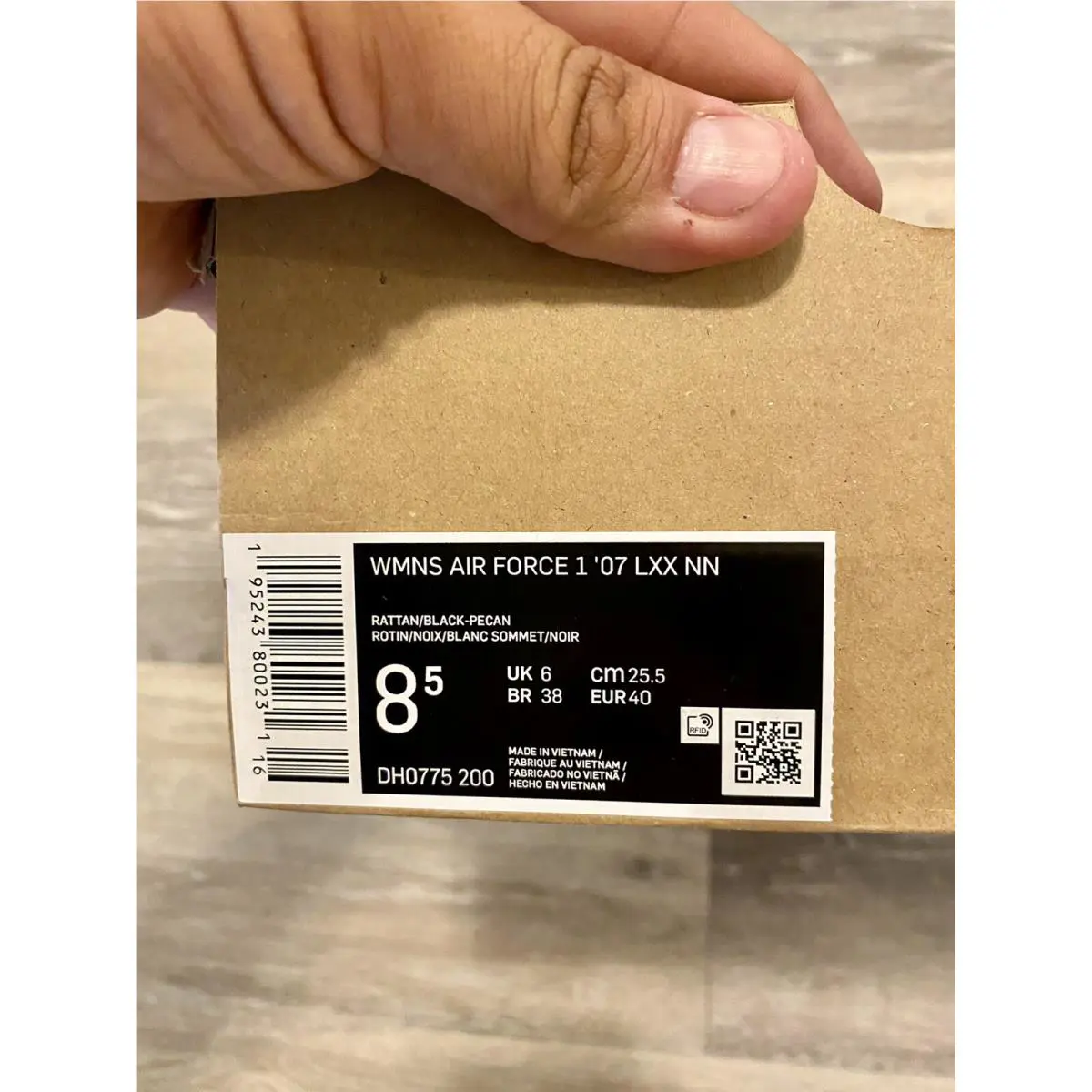 Nike shoes - Nike Air Force 1 - Air Force - DH0775-200 - Rattan-Pecan-White (UPC: 195243800231) 10