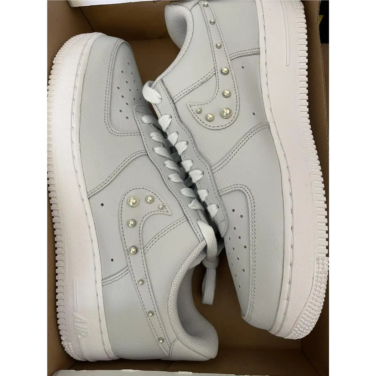 Nike shoes - Nike Air Force 1 - Air Force - DV3810-001 - Pure Platinum (UPC: 0195870593988) 5