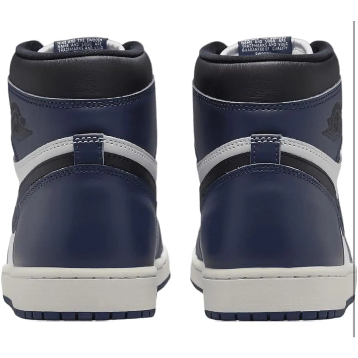 Nike shoes - Air Jordan 1 - Air - DZ5485-401 - Blue, Manufacturer: Midnight Navy/Black/White/Sail (UPC: 197597023830) 2