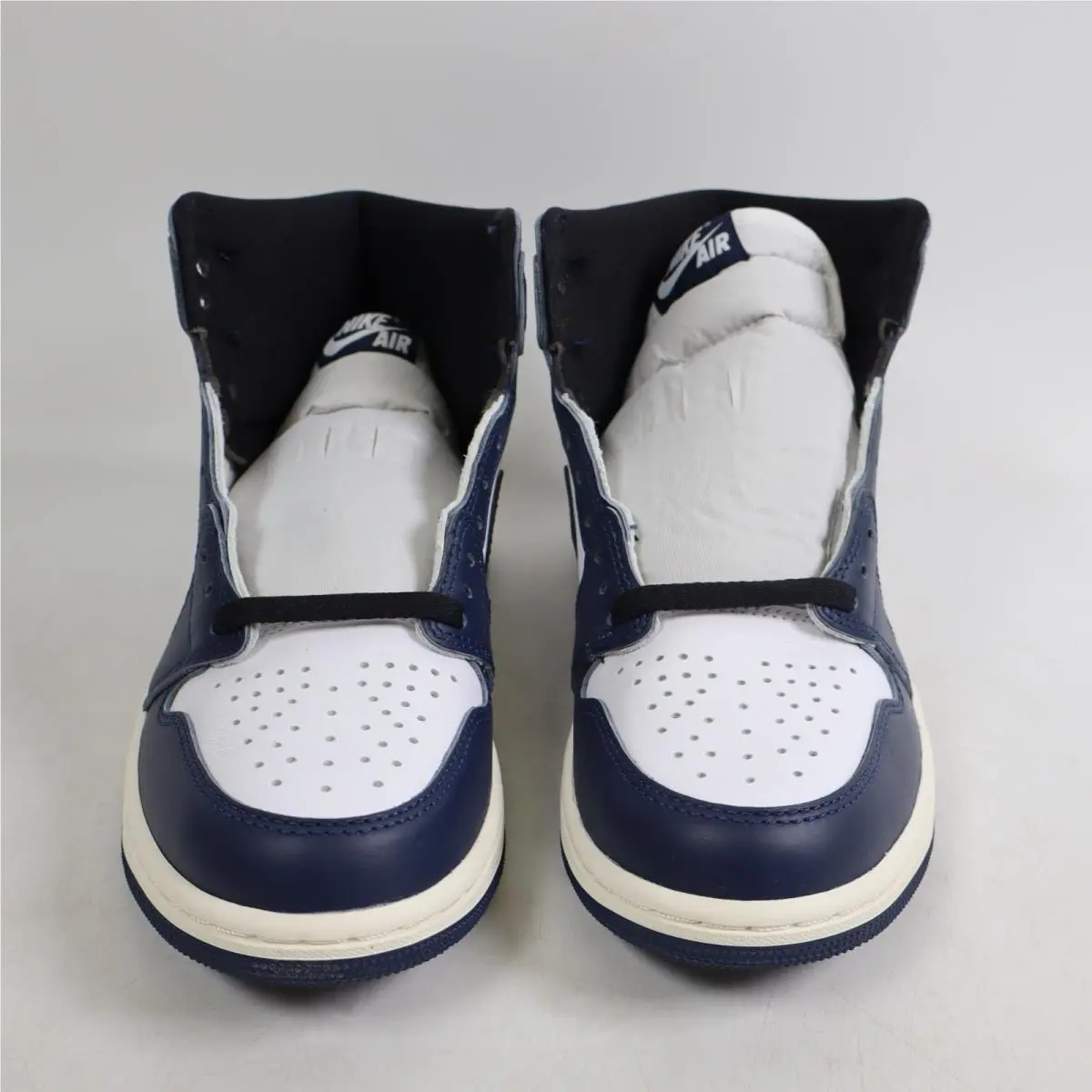 Nike shoes - Air Jordan 1 - Air - DZ5485-401 - Blue, Manufacturer: Midnight Navy/Black/White/Sail (UPC: 197597023830) 2
