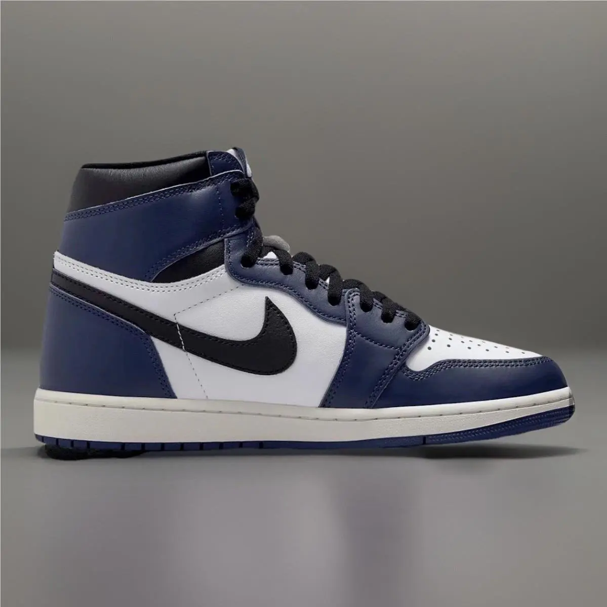 Nike shoes - Air Jordan 1 - Air - DZ5485-401 - Blue, Manufacturer: Midnight Navy/Black/White/Sail (UPC: 197597023830) 0