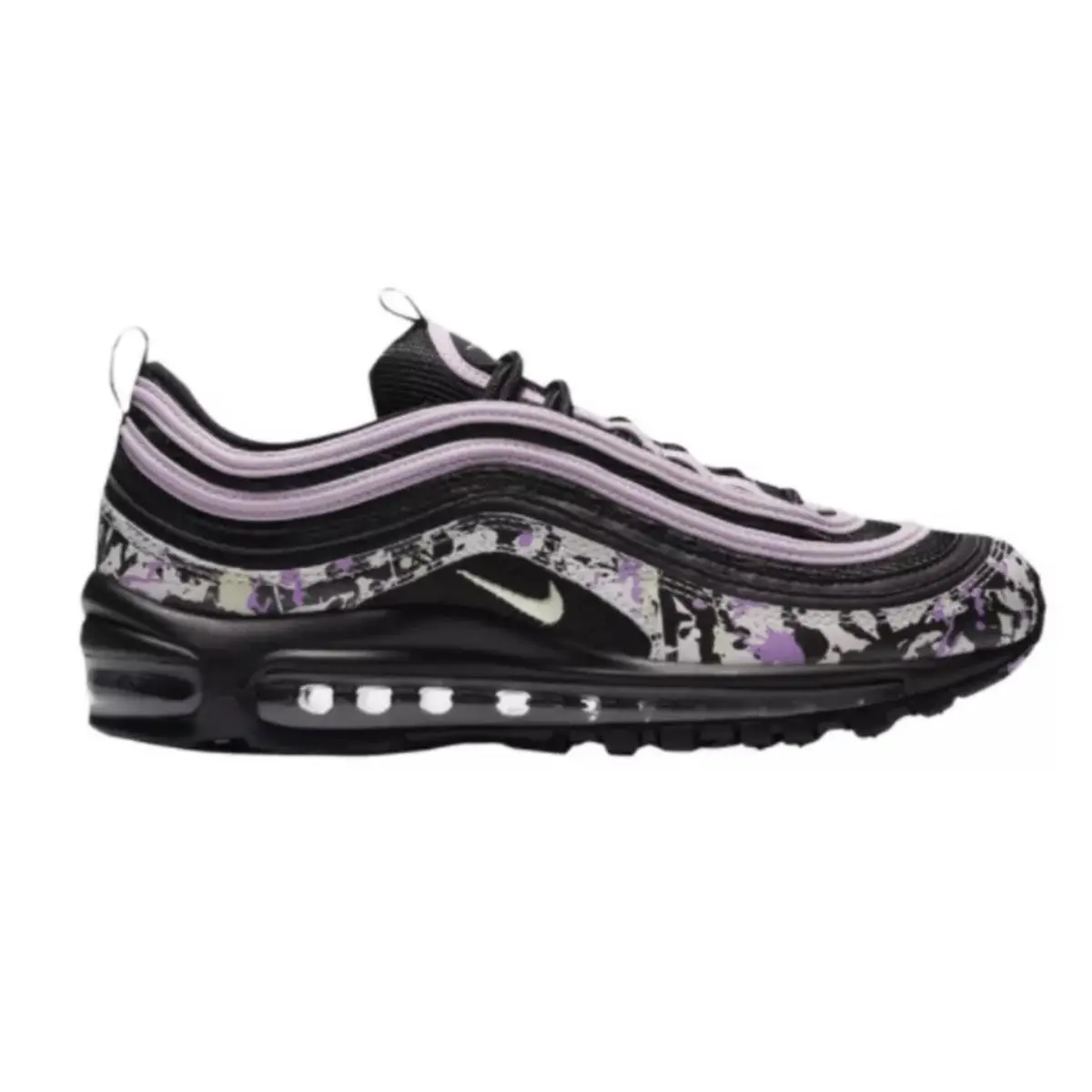 Nike Women Air Max 97 Sail-barely Volt-black SZ 7 CZ8096-100