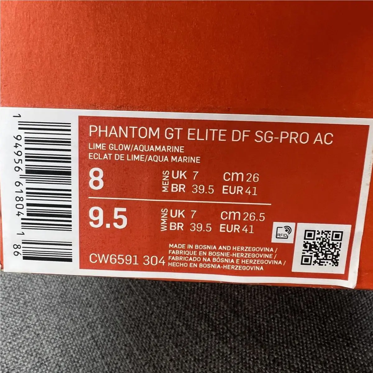 Nike shoes - Nike Phantom GT - Phantom - CW6591 304 - Green (UPC: 194956617884) 9
