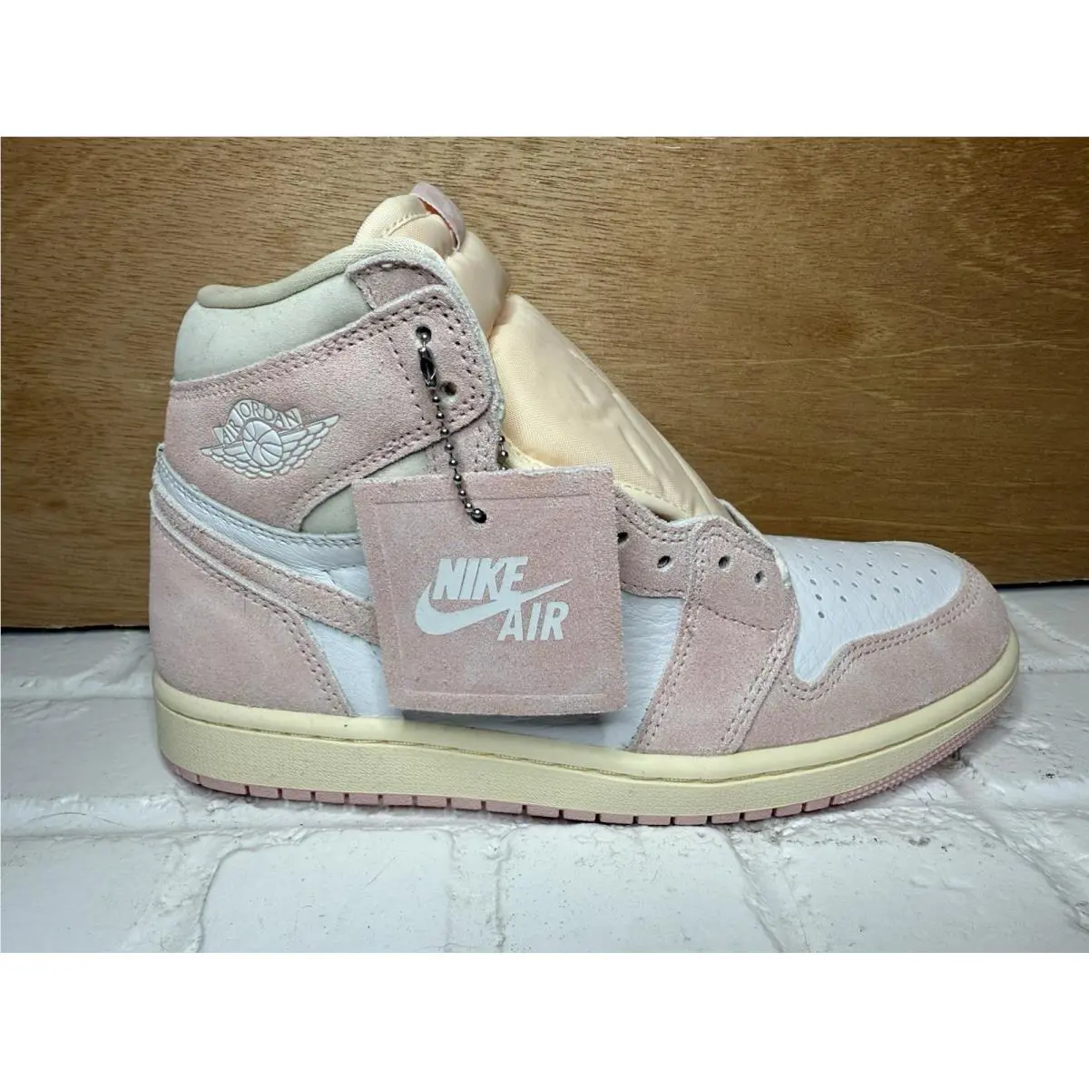 Nike shoes - Nike Air Jordan 1 - Air - FD2596-600 - Pink (UPC: 196604412032) 10