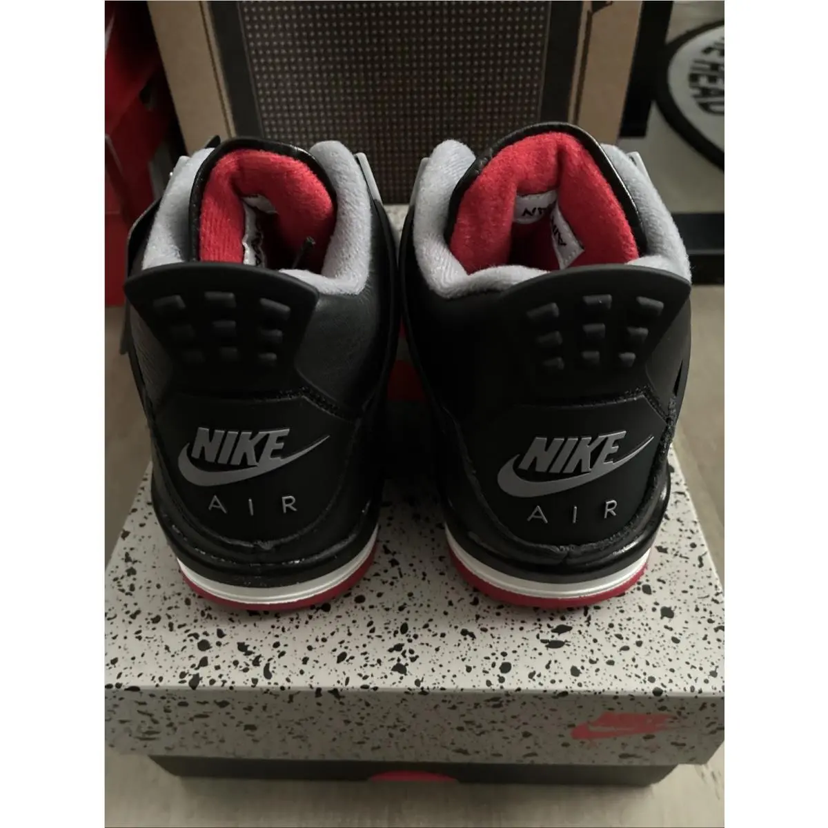 Nike shoes - Air Jordan 4 - Air - FQ8213-006 - Black (UPC: 0196975659579) 1