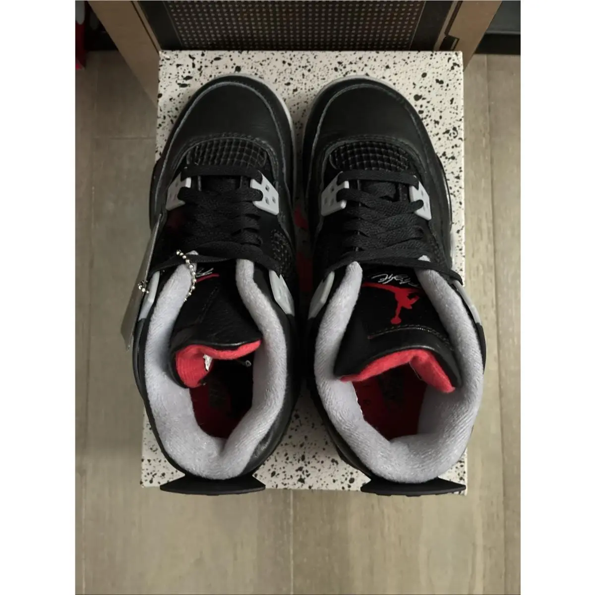 Nike shoes - Air Jordan 4 - Air - FQ8213-006 - Black (UPC: 0196975659579) 2