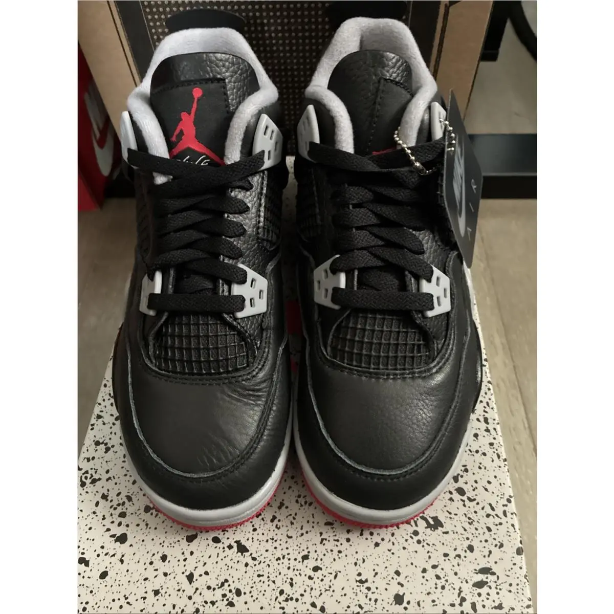 Nike shoes - Air Jordan 4 - Air - FQ8213-006 - Black (UPC: 0196975659579) 3