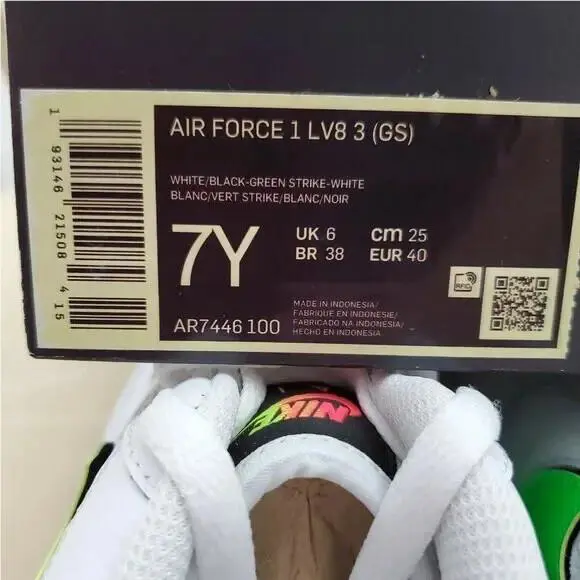 Nike shoes - Nike Air Force 1 LV8 - White 8