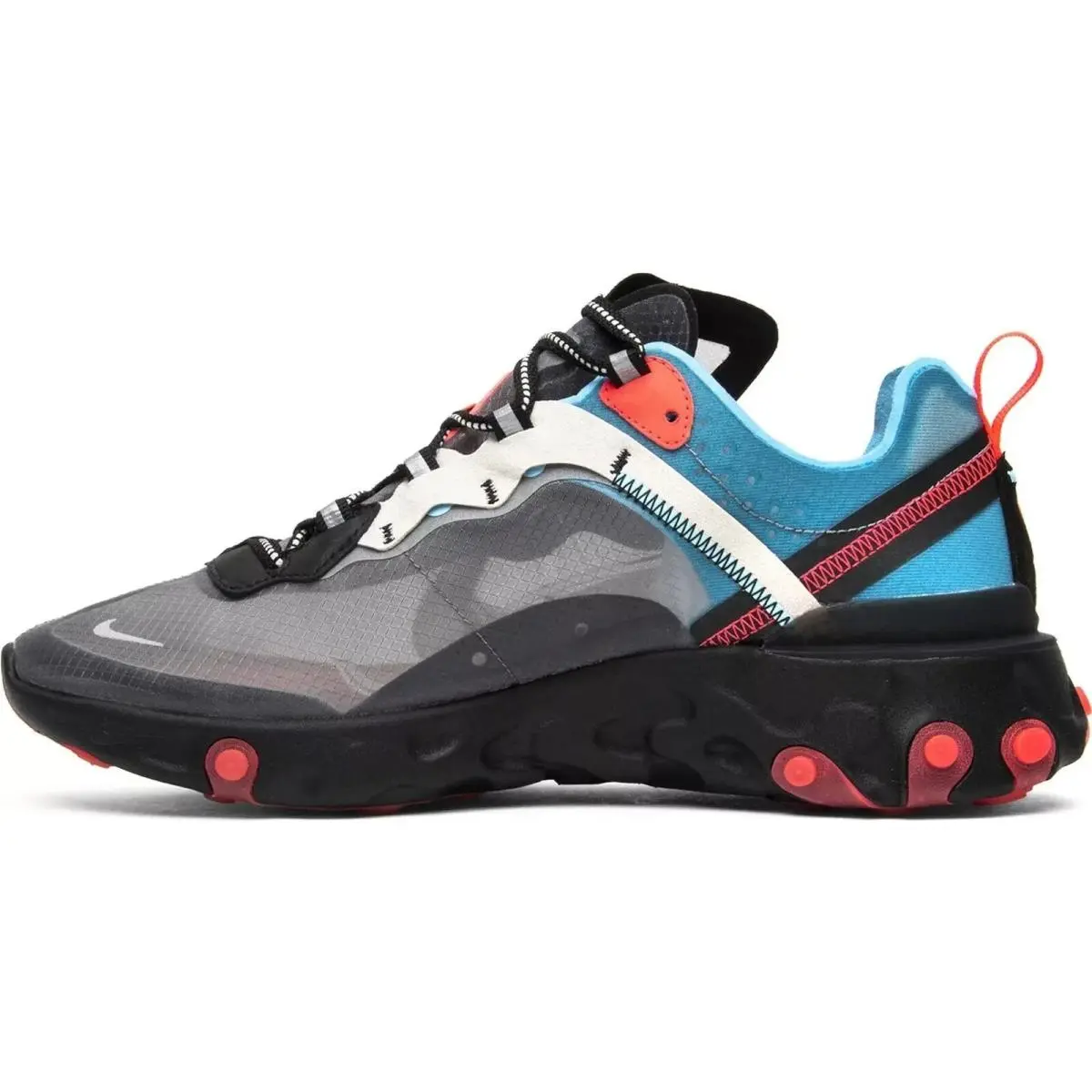 Nike shoes - Nike React Element - React Element - AQ1090-006 - Black/Cool Grey-Blue Chill (UPC: 191888228102) 1