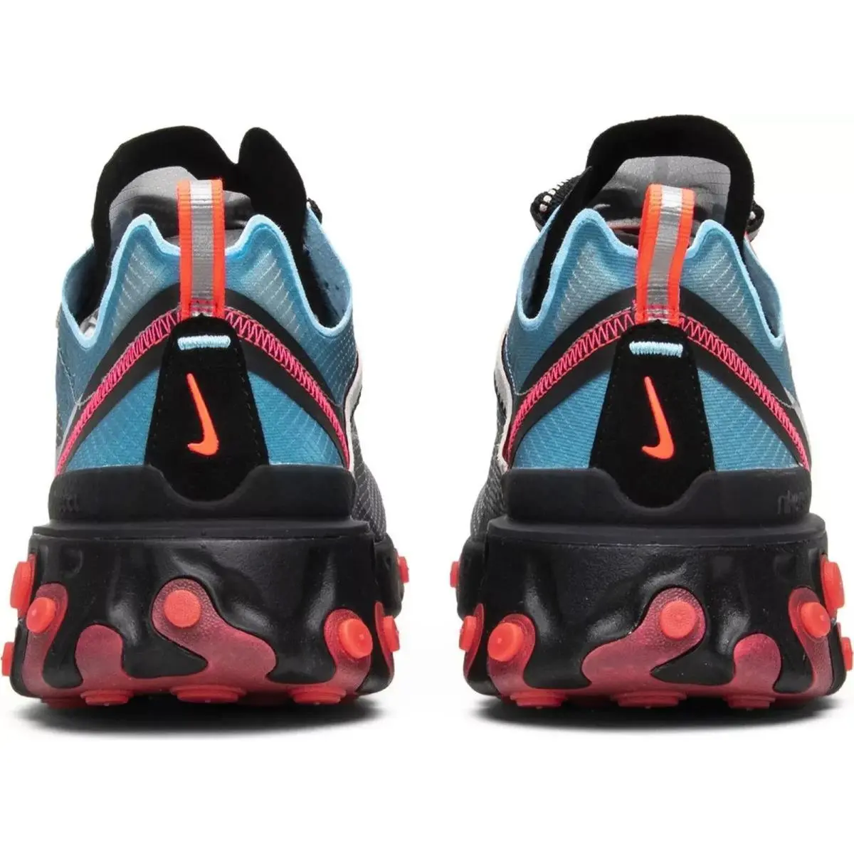 Nike shoes - Nike React Element - React Element - AQ1090-006 - Black/Cool Grey-Blue Chill (UPC: 191888228102) 3