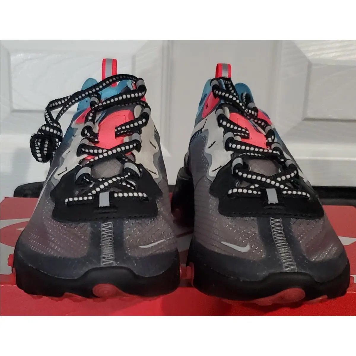 Nike shoes - Nike React Element 87 - React Element - AQ1090 006 - Black/Cool Grey/Blue Chill (UPC: 191888228102) 2
