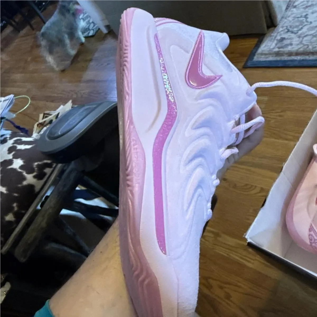 Nike shoes - Nike KD 17 - FZ1518-600 - Pink Foam/Beyond Pink 3