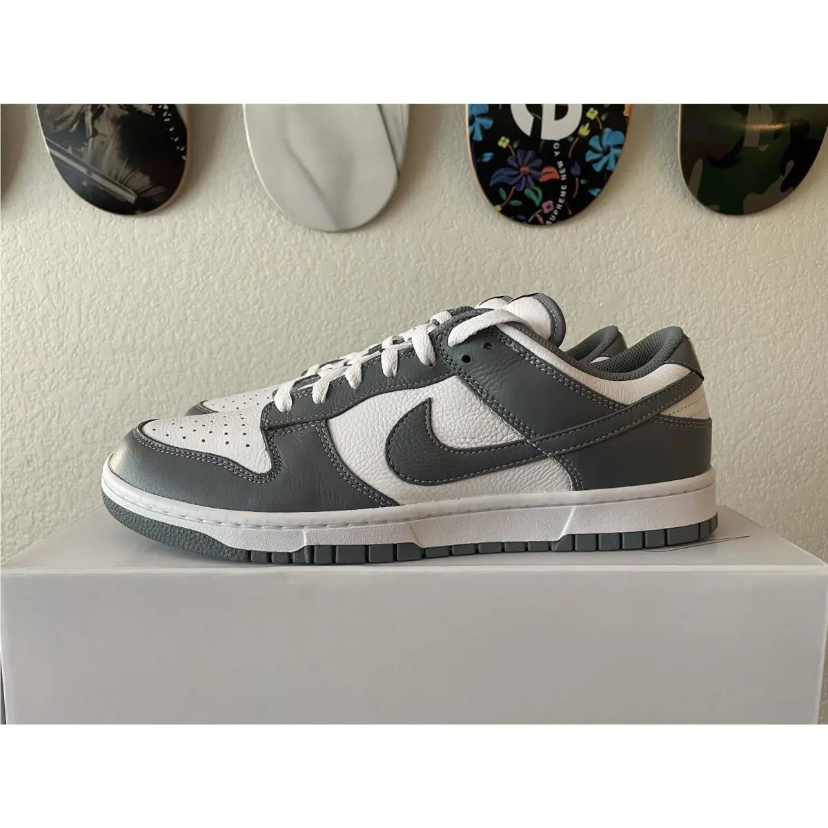 Nike shoes - Nike Dunk Low - Dunk Low - White/Grey (UPC: 00196605841787) 10