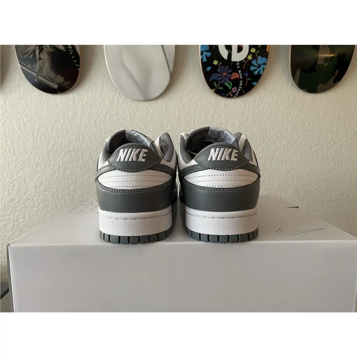 Nike shoes - Nike Dunk Low - Dunk Low - White/Grey (UPC: 00196605841787) 14
