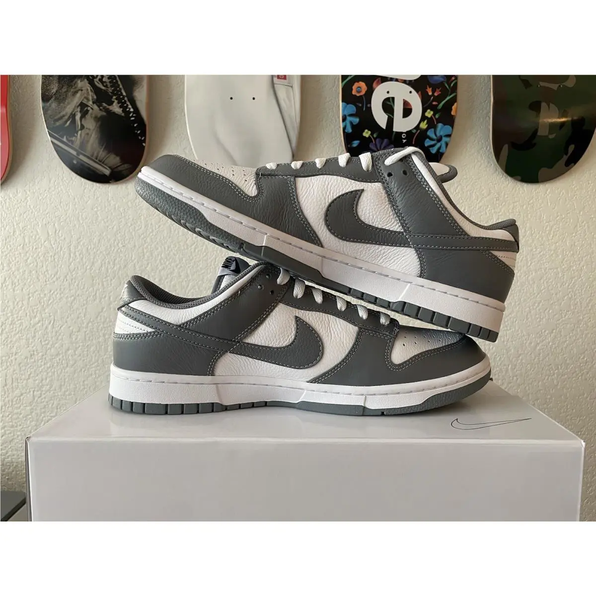 Nike shoes - Nike Dunk Low - Dunk Low - White/Grey (UPC: 00196605841787) 15